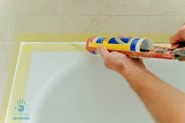 Fresh Bathroom Caulk