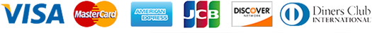 Accepted credit cards for payments